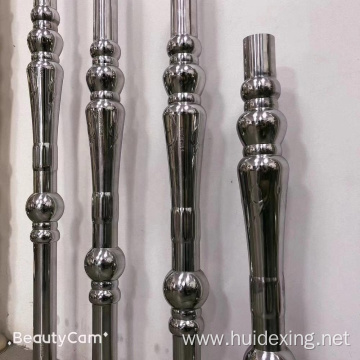 stainless steel decorative pillars for balcony railing